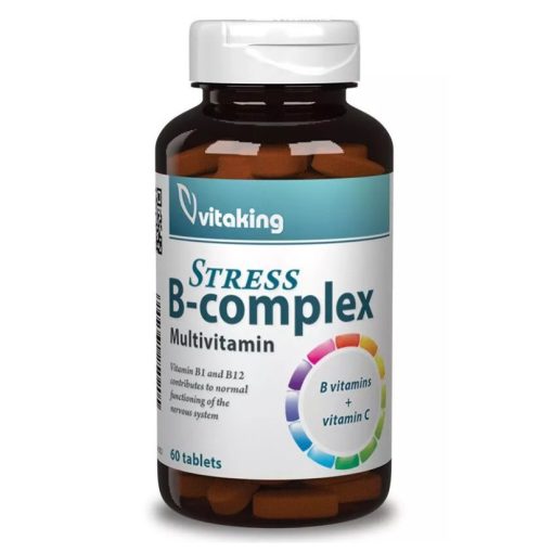 Vitaking Stress B-complex + C500 +B1 (60) tabletta