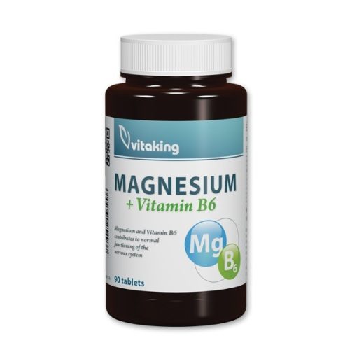 Vitaking Magnesium citrát 150mg + B6 (90) tabletta