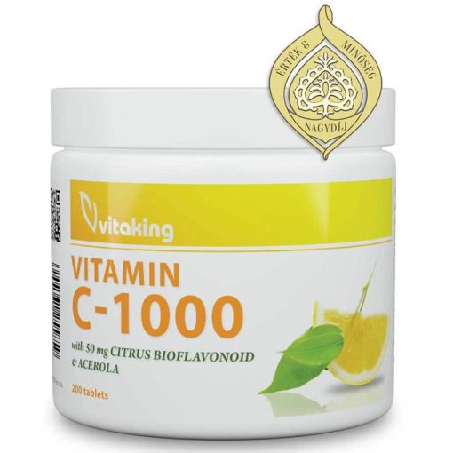 Vitaking C-1000 Bioflavonoid Acerola 200 tabletta