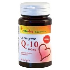Vitaking Q-10 Coenzym 100mg (30) lágykapszula