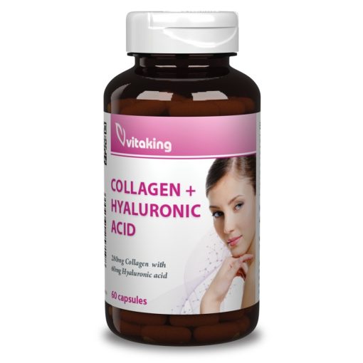 Hialuronsav kollagénnel (60) kapszula Vitaking