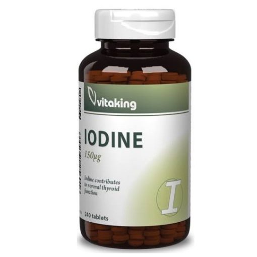 Vitaking Jód - Iodine 150mcg (240) tabletta