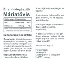 Vitaking Máriatövis 500mg (80) kapszula