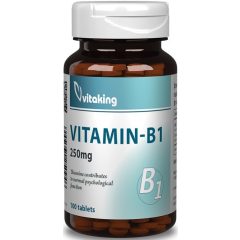 Vitaking B1 vitamin 250mg (100) tabletta