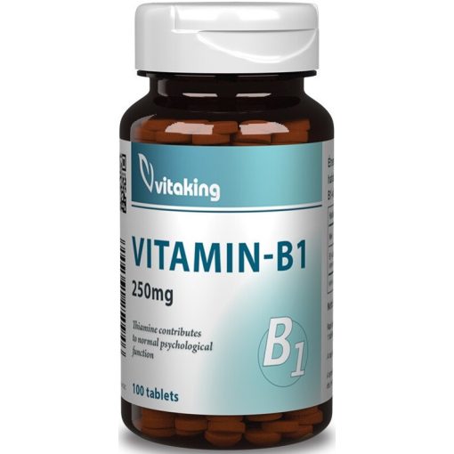Vitaking B1 vitamin 250mg (100) tabletta