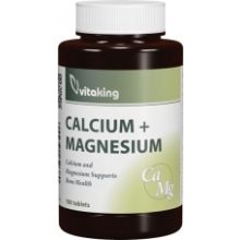 Vitaking Calcium+Magnesium 500mg/250mg (100) tabletta