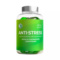   Dr. Chen Anti-stress gumivitamin 60db zöldalma ízű, cukormentes, vegán