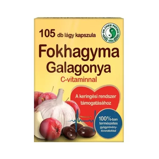 Dr. Chen Fokhagyma és Galagonya 105db lágyzselatin kapszula