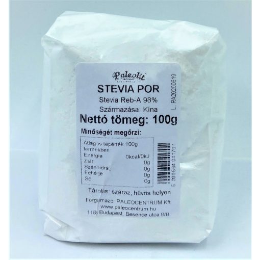Stevia por 98%-os 100g Paleolit