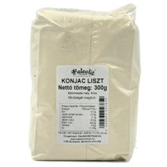   Paleolit Konjac liszt 300g 120-200 mesh glükomannán tartalom min 90%