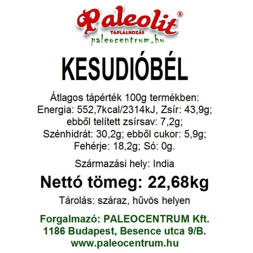 Paleolit Kesudió 22,68kg W450 lédig