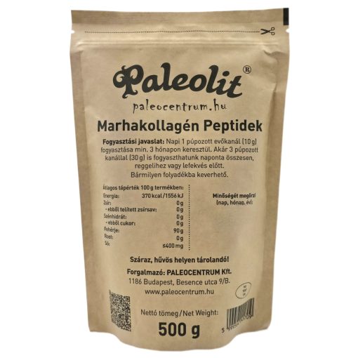 Paleolit Marhakollagén peptidek 500g