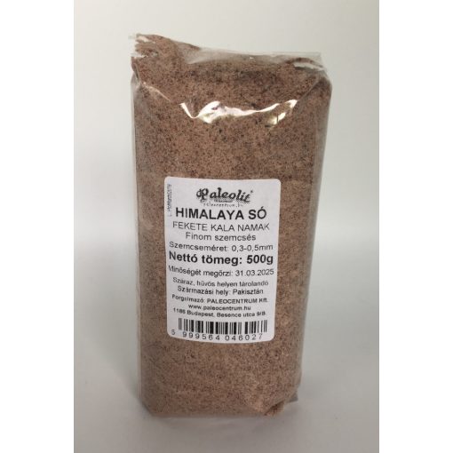 Himalaya só fekete 500g fine (0,3-0,5mm) Kala Namak