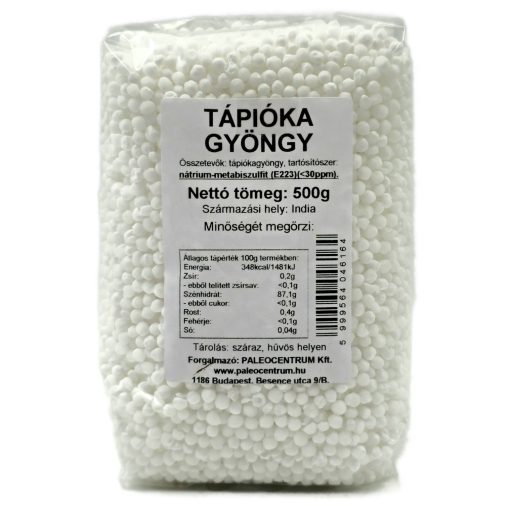 Paleolit Tápiókagyöngy 500g