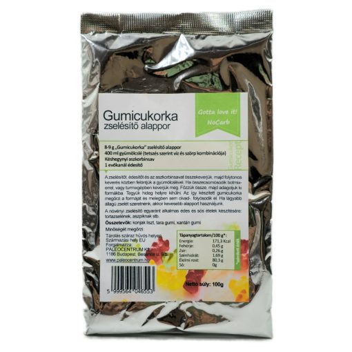 NoCarb Zselésítő alappor "gumicukorka" 100g Gotta love it!