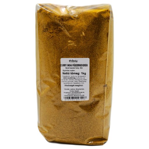 Curry indiai fűszerkeverék 1kg Paleolit