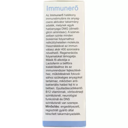 Immunerő 100ml Házi kedvencek részére (DMG+Lactoferrin+Taurin+B12)