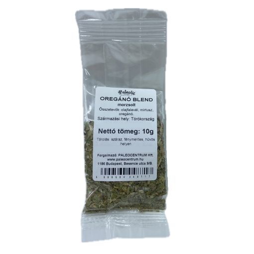 Paleolit Oregánó blend morzsolt 10g fűszerkeverék