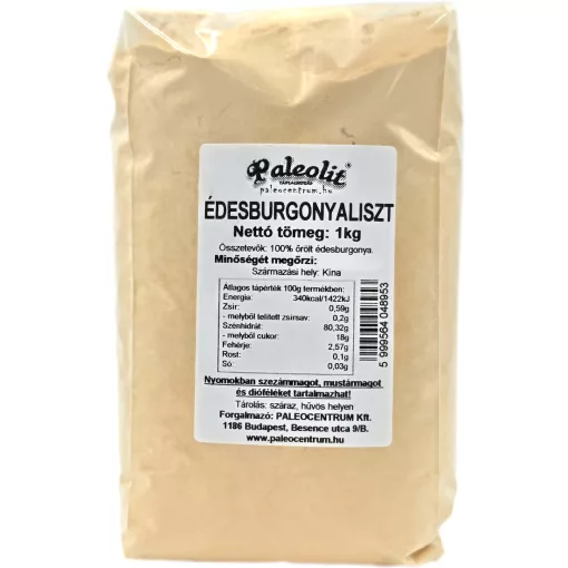 Paleolit Édesburgonya liszt 1kg Batáta, Sweet Potato Powder