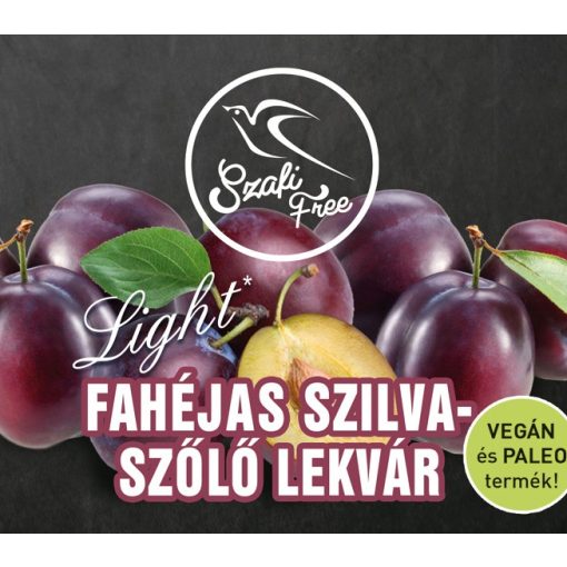 Fahéjas szilva-szőlő lekvár 350g Szafi Free