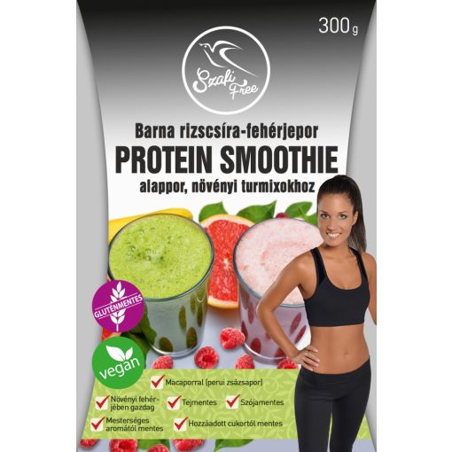 Szafi Free Barna rizscsíra-fehérje protein smoothie 300g