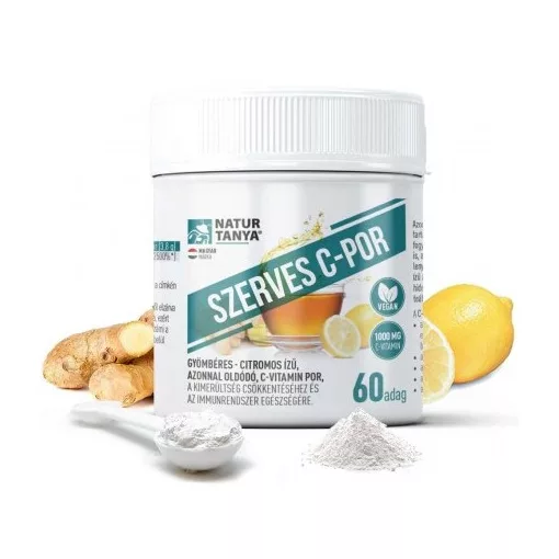 Natur Tanya® Szerves C-vitamin por 114g (60 adag)