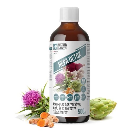 Natur Tanya® Hepa Detox 500ml a máj és az emésztés egészségéért