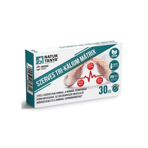 Natur Tanya® Szerves Tri-Kálium Mátrix 30db filmtabletta