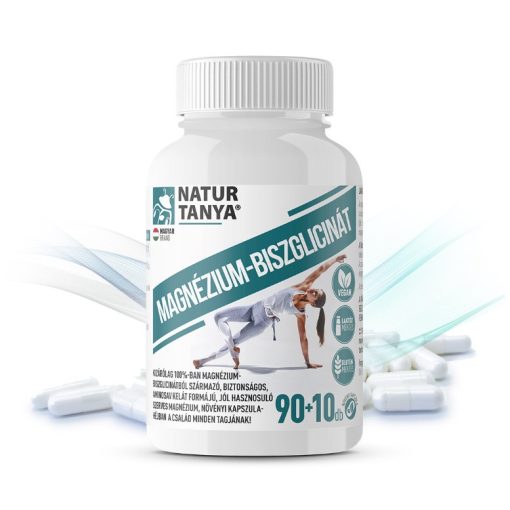 Natur Tanya® Magnézium-Biszglicinát 90+ 10db kapszula