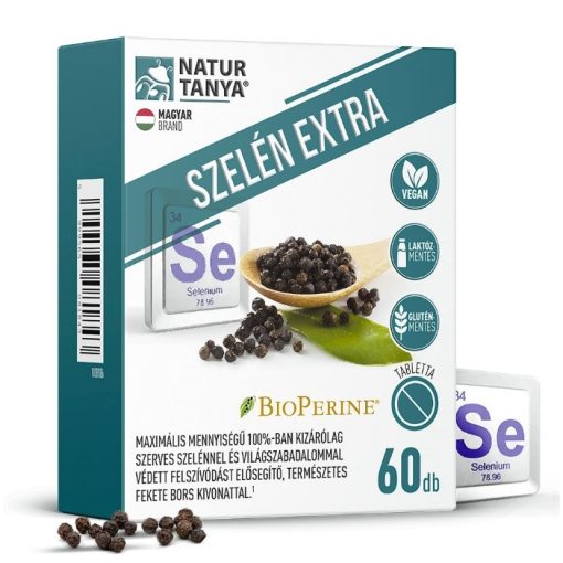 Natur Tanya® Szelén Extra 100mcg 60db tabletta