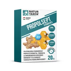   Natur Tanya® PROPOLSEPT gyömbéres szopogató tabletta 20db