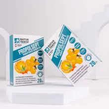 Natur Tanya® PROPOLSEPT homoktövises-narancsos szopogató tabletta 20db