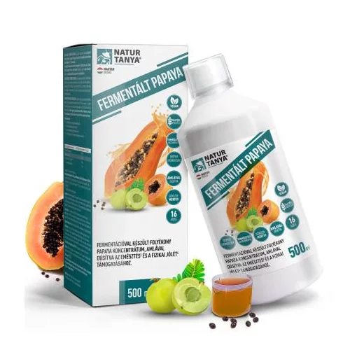 Natur Tanya® Fermentált Papaya amlával 500ml koncentrátum