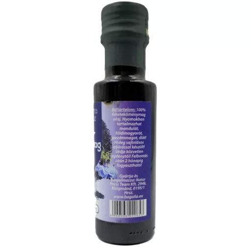 Bagoila Feketeköménymag olaj 100% 100ml hidegen sajtolt Nigella