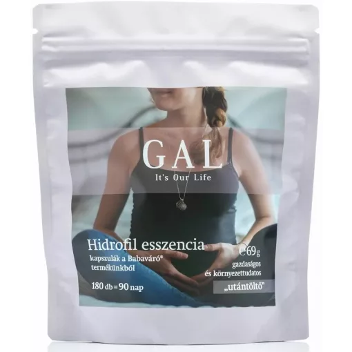 GAL Babaváró - 90 darabos utántöltő 90 lipofil+180 hidrofil+90 C-vitamin kapsz