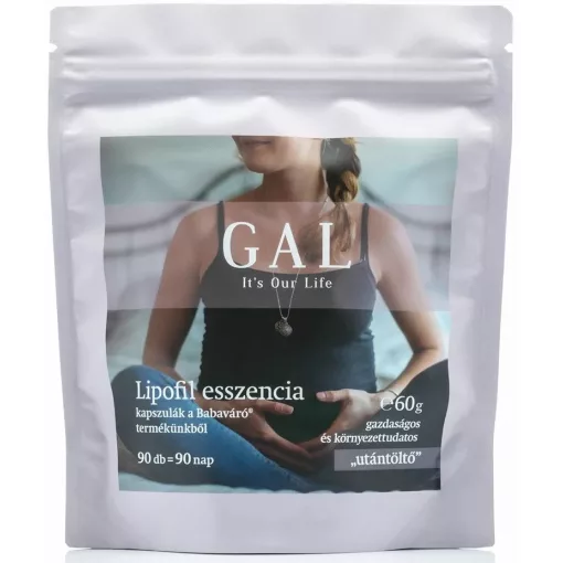 GAL Babaváró - 90 darabos utántöltő 90 lipofil+180 hidrofil+90 C-vitamin kapsz
