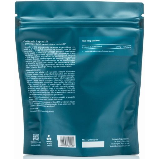 GAL Multivitamin - 90 darabos utántöltő 90 lipofil+180 hidrofil+90 C-vitamin kap