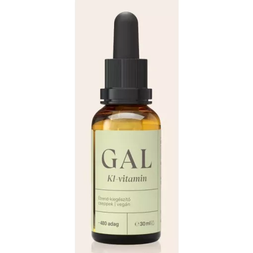 GAL K1-Vitamin 1000mcg K-vitamin 480 adag, 30ml ÚJ