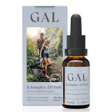 GAL K-komplex+D3 Forte ÚJ 1000mcg K-komplex + 4000NE D3 x 60 adag