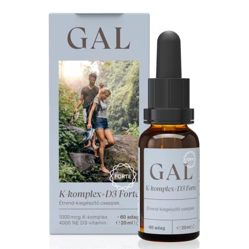GAL K-komplex+D3 Forte ÚJ 1000mcg K-komplex + 4000NE D3 x 60 adag