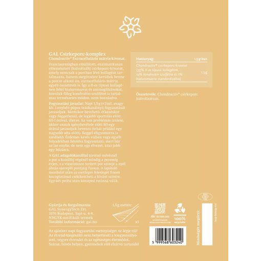 GAL Csirkeporc-komplex 90g polipropilén tasakban