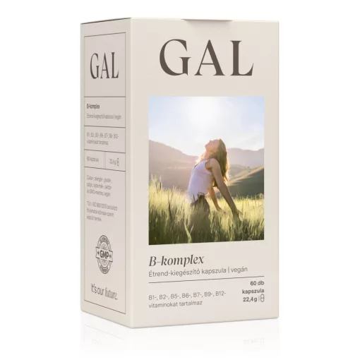 GAL B-komplex 60 vegán kapszula NEW