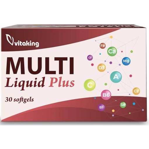 Vitaking Multi PLusz Liquid (30) lágykapszula