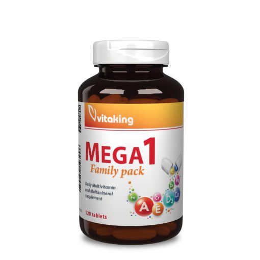 Vitaking Mega1 Family pack multivitamin (120) tabletta