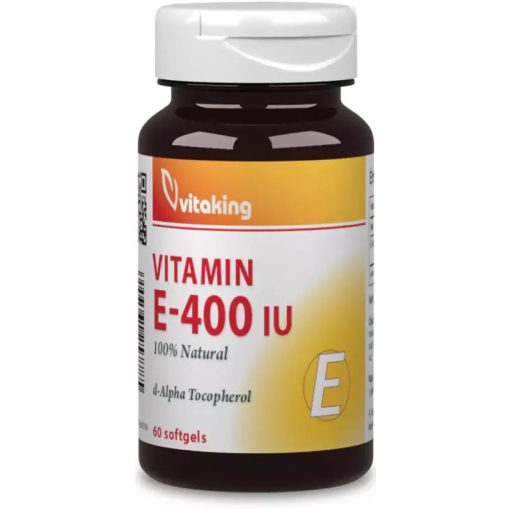 Vitaking E-400 IU természetes (60) lágykapszula