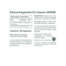 Vitaking D3-vitamin 4000NE (90) kapszula