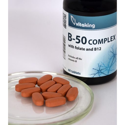 Vitaking Mega B-50 (60) tabletta
