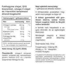 Vitaking Cardiolic (60) lágykapszula Halolaj + Q10 + L-karnitin + Fokhagyma