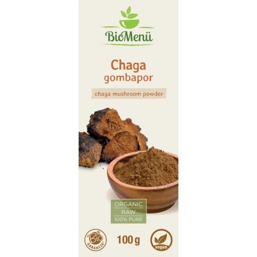 BIO Chaga gombapor 100g BioMenü