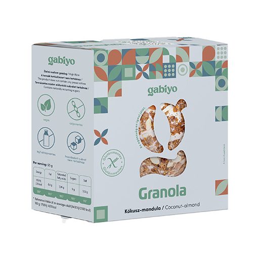 Gabiyo Granola Kókusz-mandula 275g